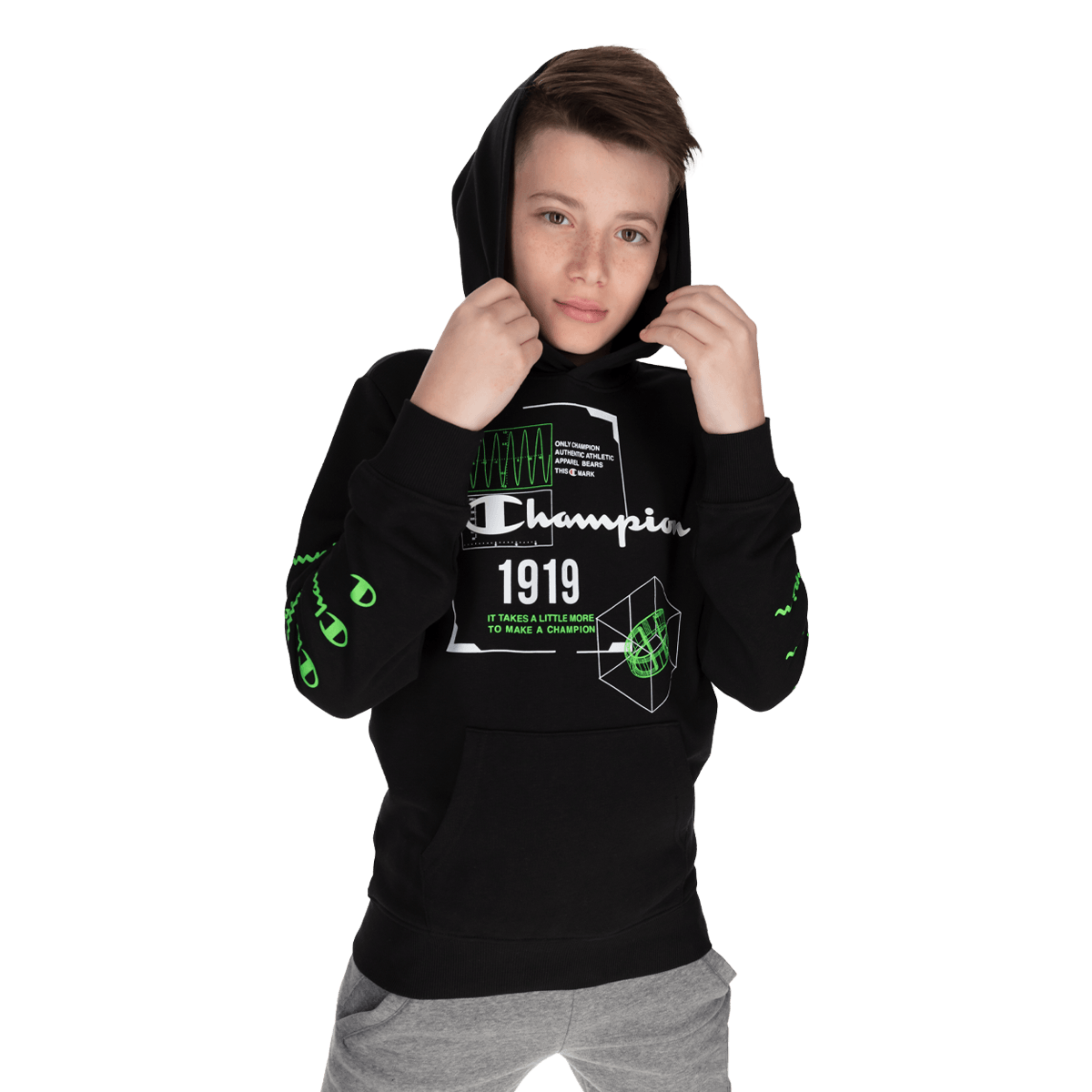 Boys robo flash hoody