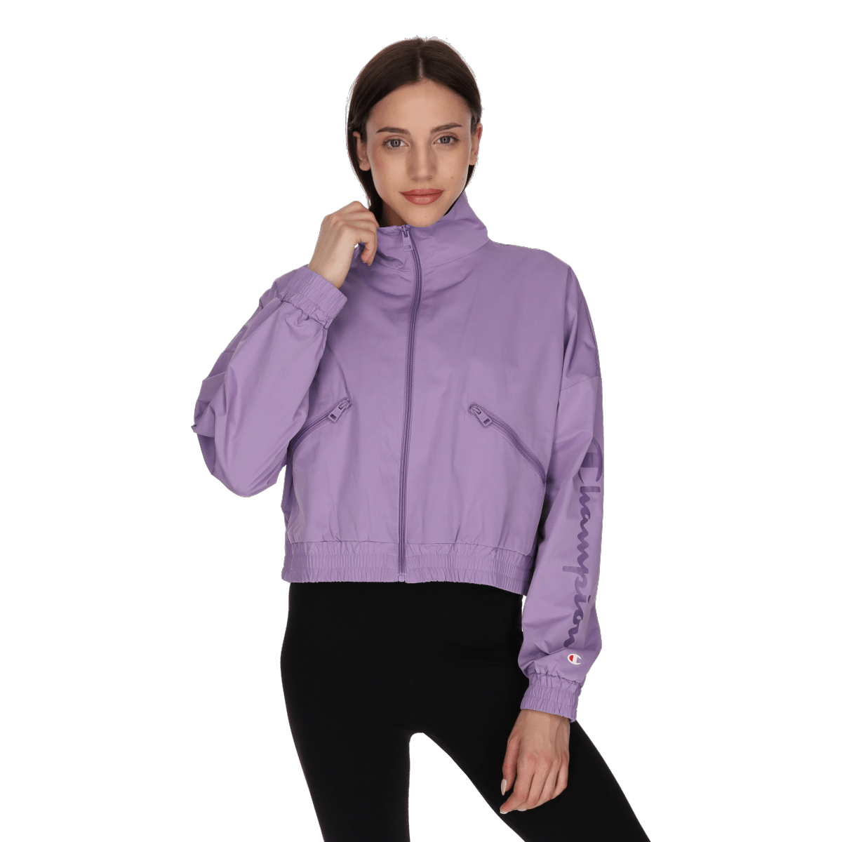 Lady neon light jacket