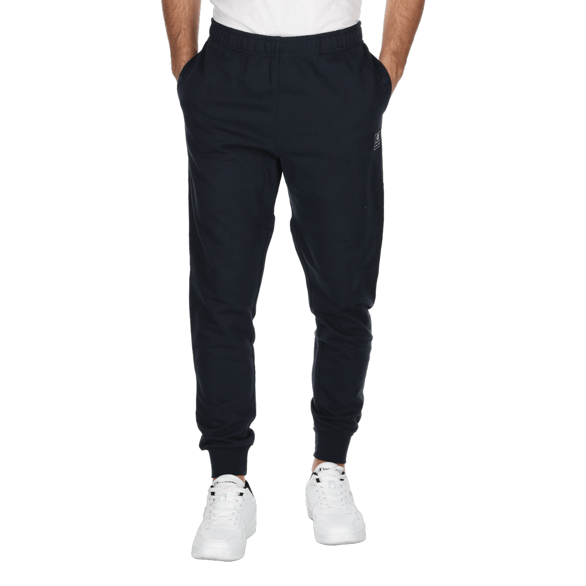 Colors rib cuff pants