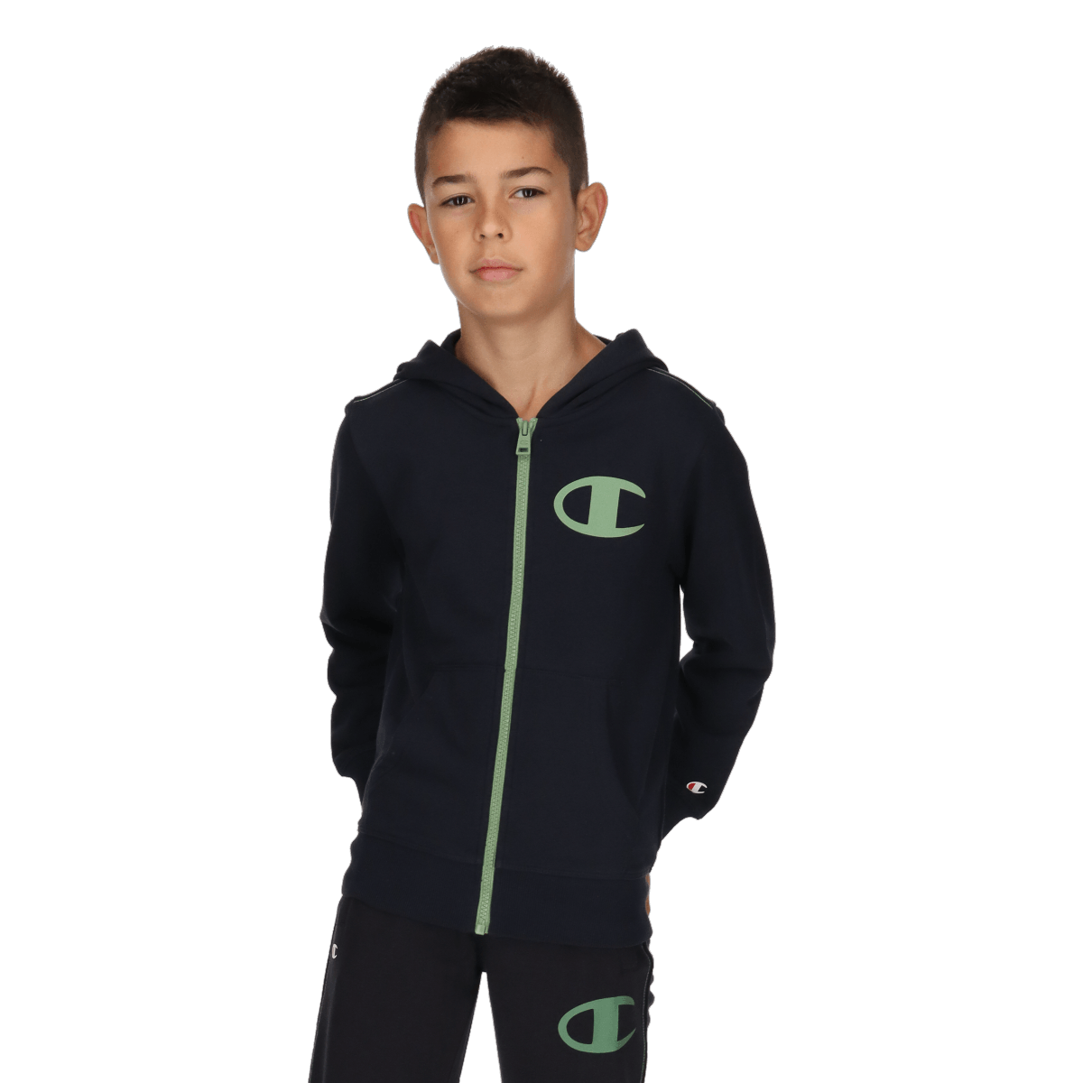 BOYS MODERN BASIC FULL ZIP HOODY basic imagine 2022