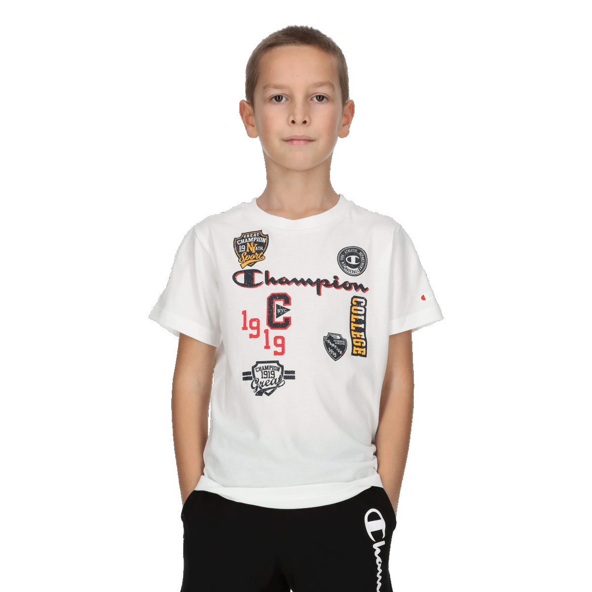 Boys patch t-shirt