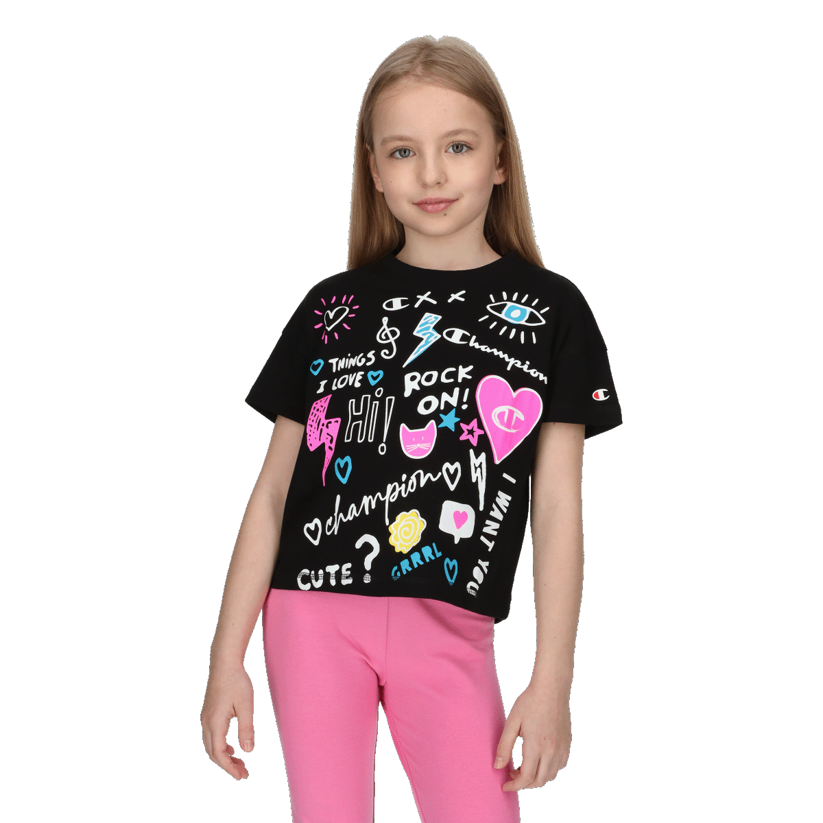 Girls graffiti t-shirt