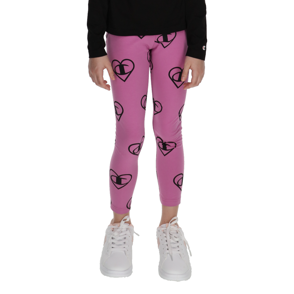GIRLS HEART AOP LEGGINGS AOP imagine noua