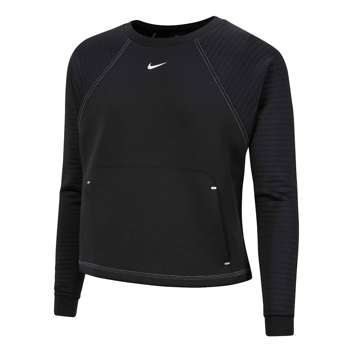 W np lux cln dry fleece crew