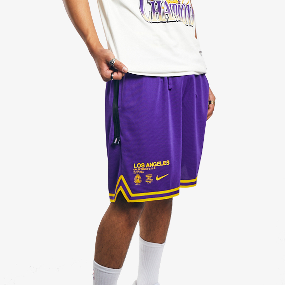 Nike Pantaloni scurti LOS ANGELES LAKERS SHORTS | SportVision Romania