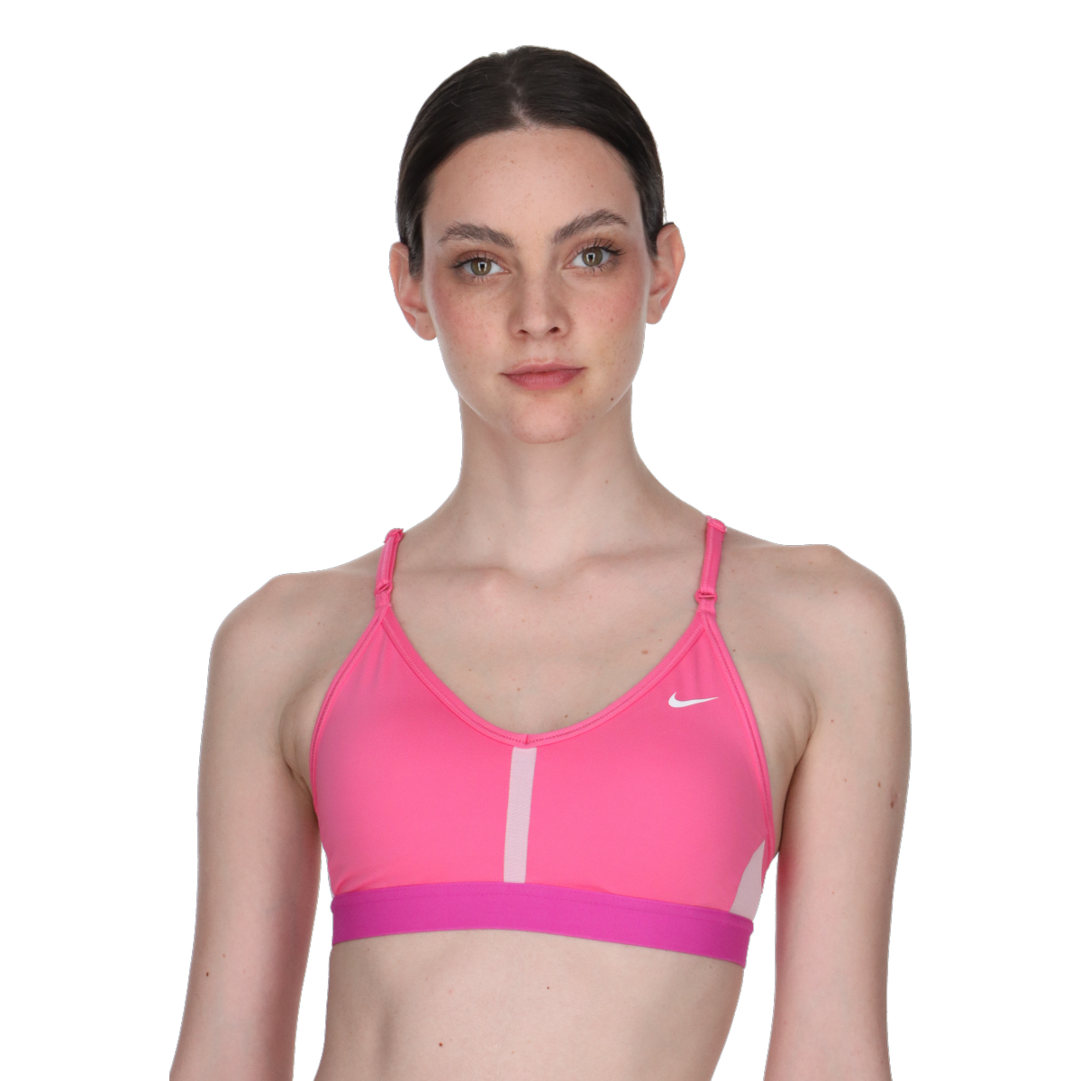 W NK DF INDY V-NECK BRA BRA imagine 2022
