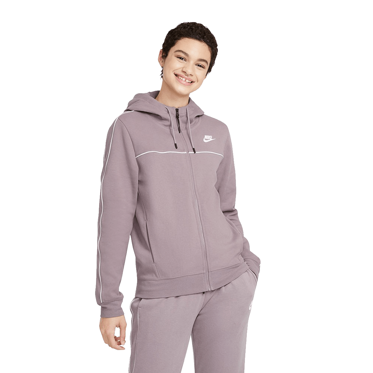 W NSW FZ HOODIE MLNM FLC FLC