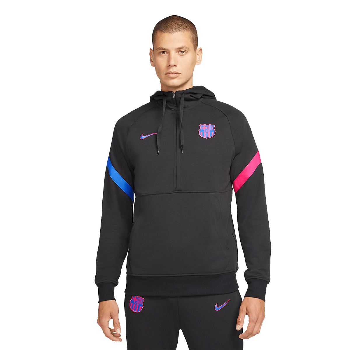 Fcb mnk travel flc hoodie hzcl