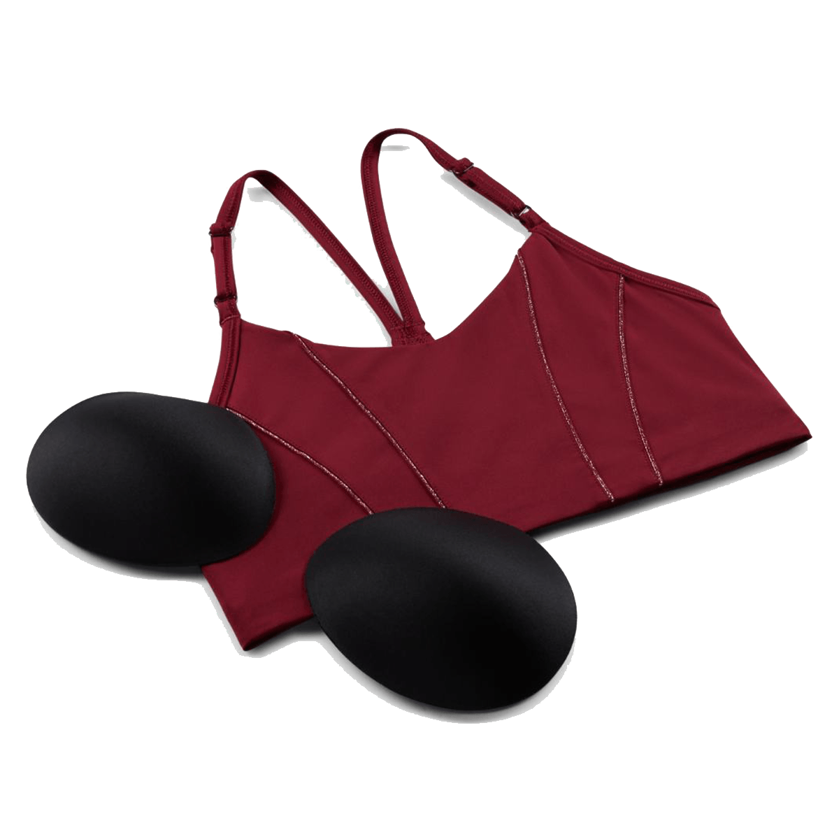 W ny df indy metallic tape bra