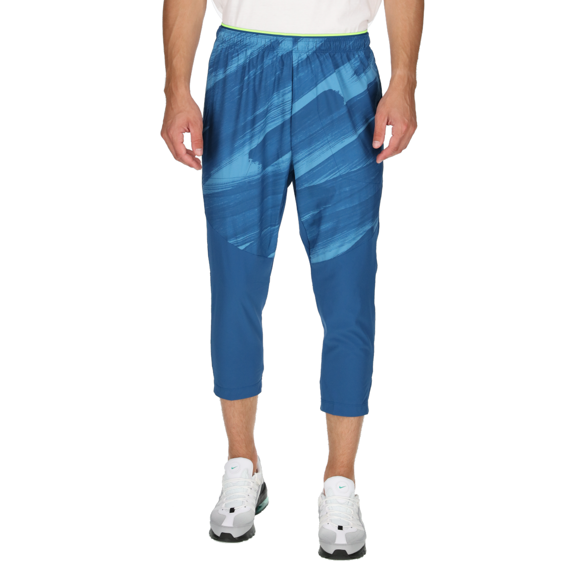 M NK DF SC WVN PANT 3/4 imagine noua