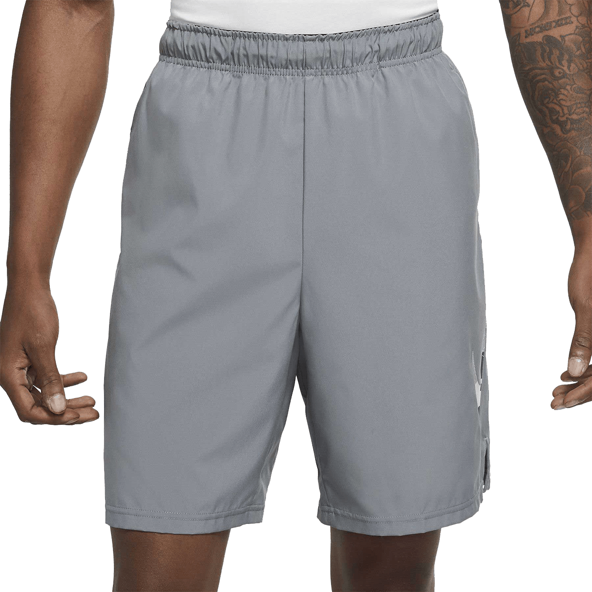 M nk df camo flex wvn short 3