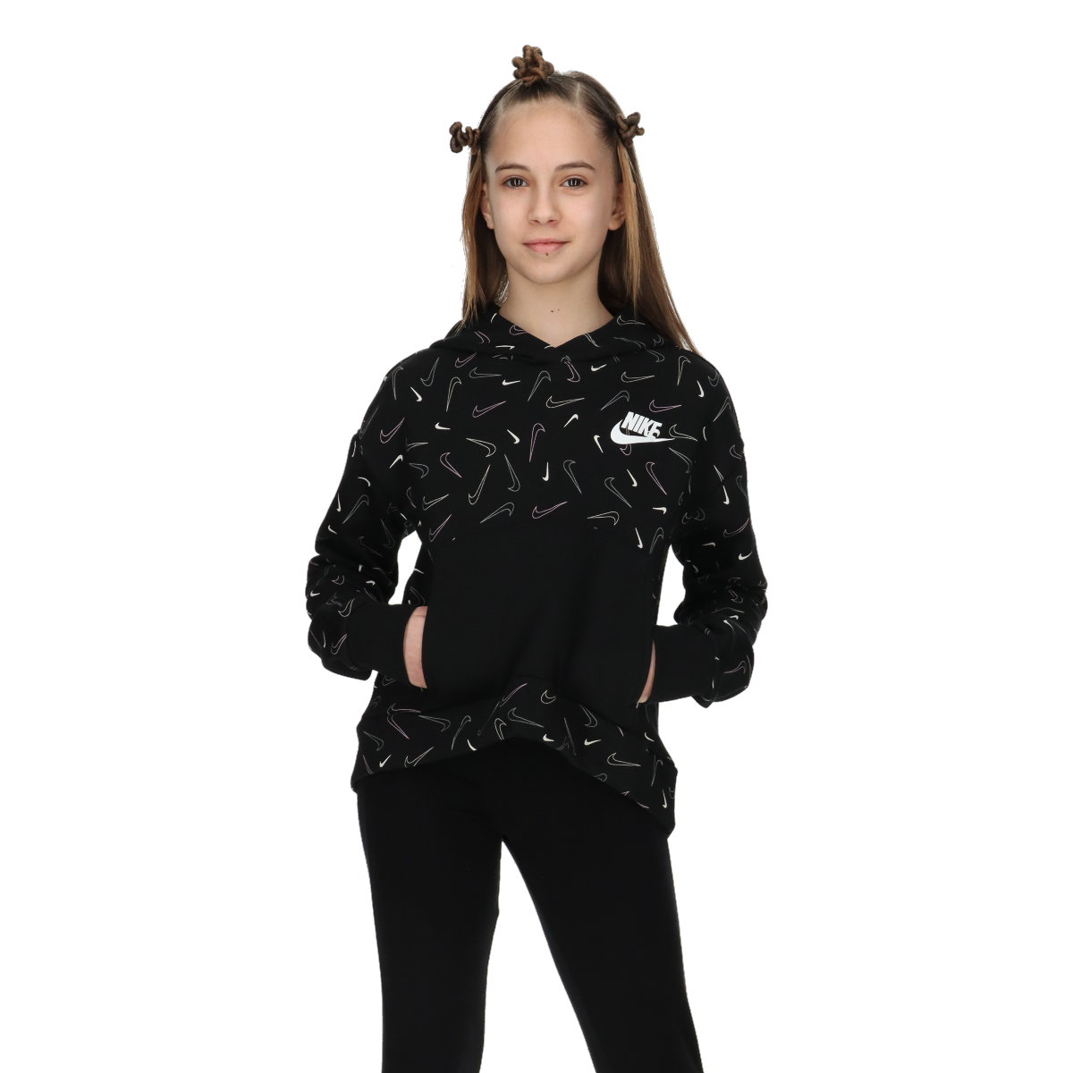 G NSW FLC AOP HOODIE AOP imagine noua