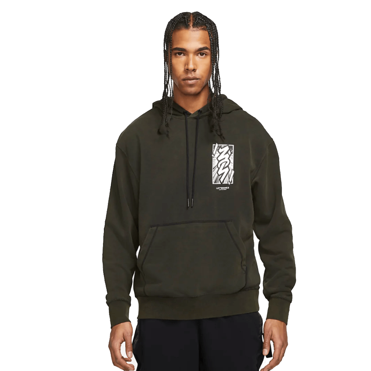 M J ZION DF PERF FLC HOODIE FLC imagine noua