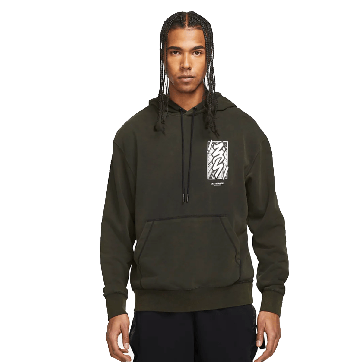 M J ZION DF PERF FLC HOODIE