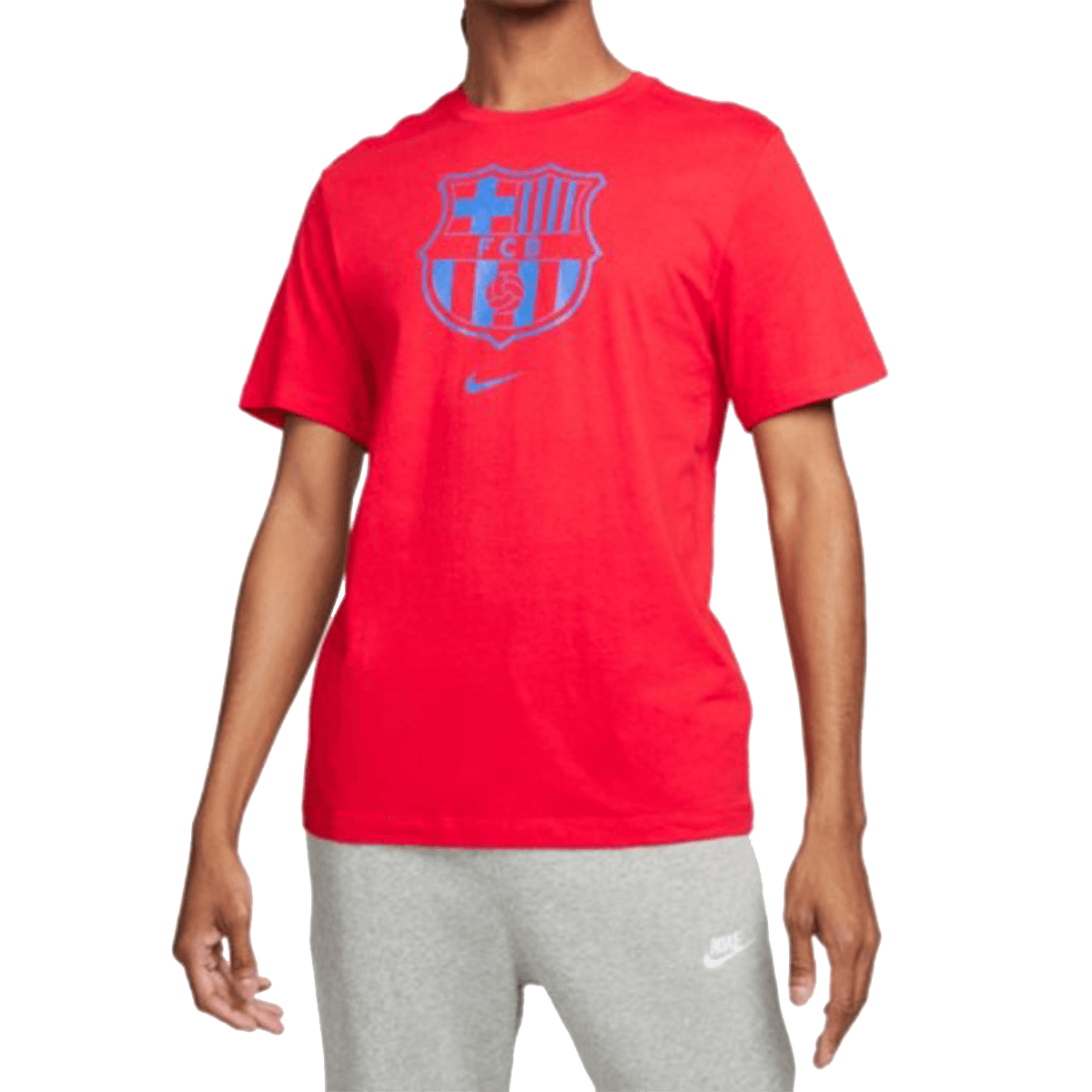 FCB M NK CREST TEE Crest