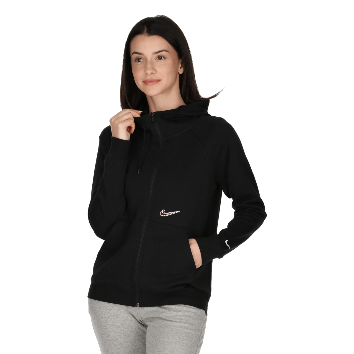 W NSW ESSNTL FZ HOODIE PRNT 2023 ❤️ Pret Super sportvision.ro imagine noua 2022