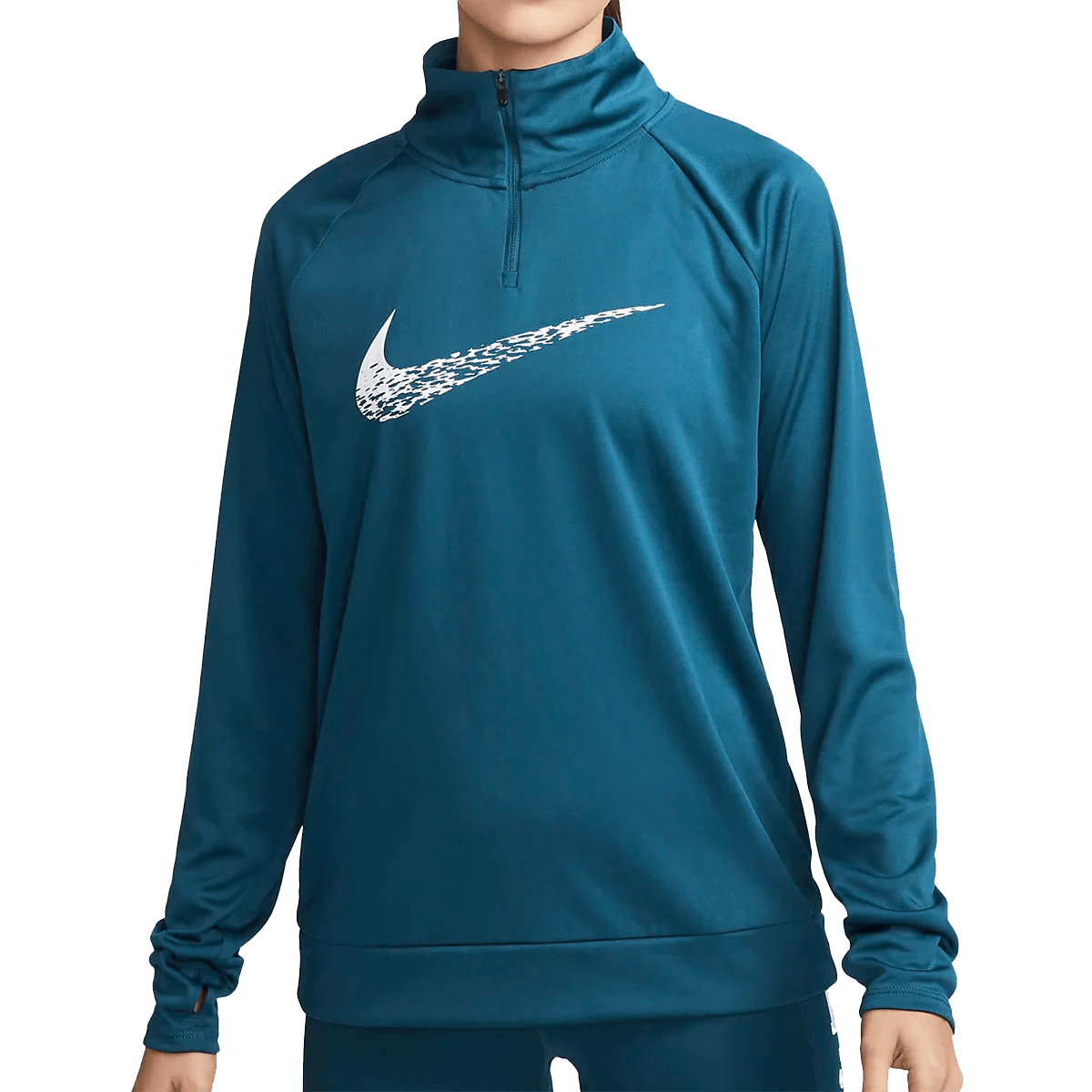 W NK DF SWOOSH RUN MDLYR Hanorac imagine noua