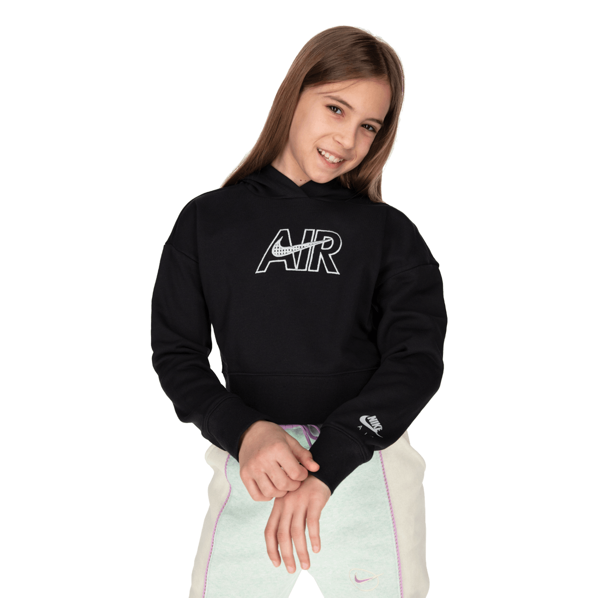 G NSW AIR FT CROP HOODIE