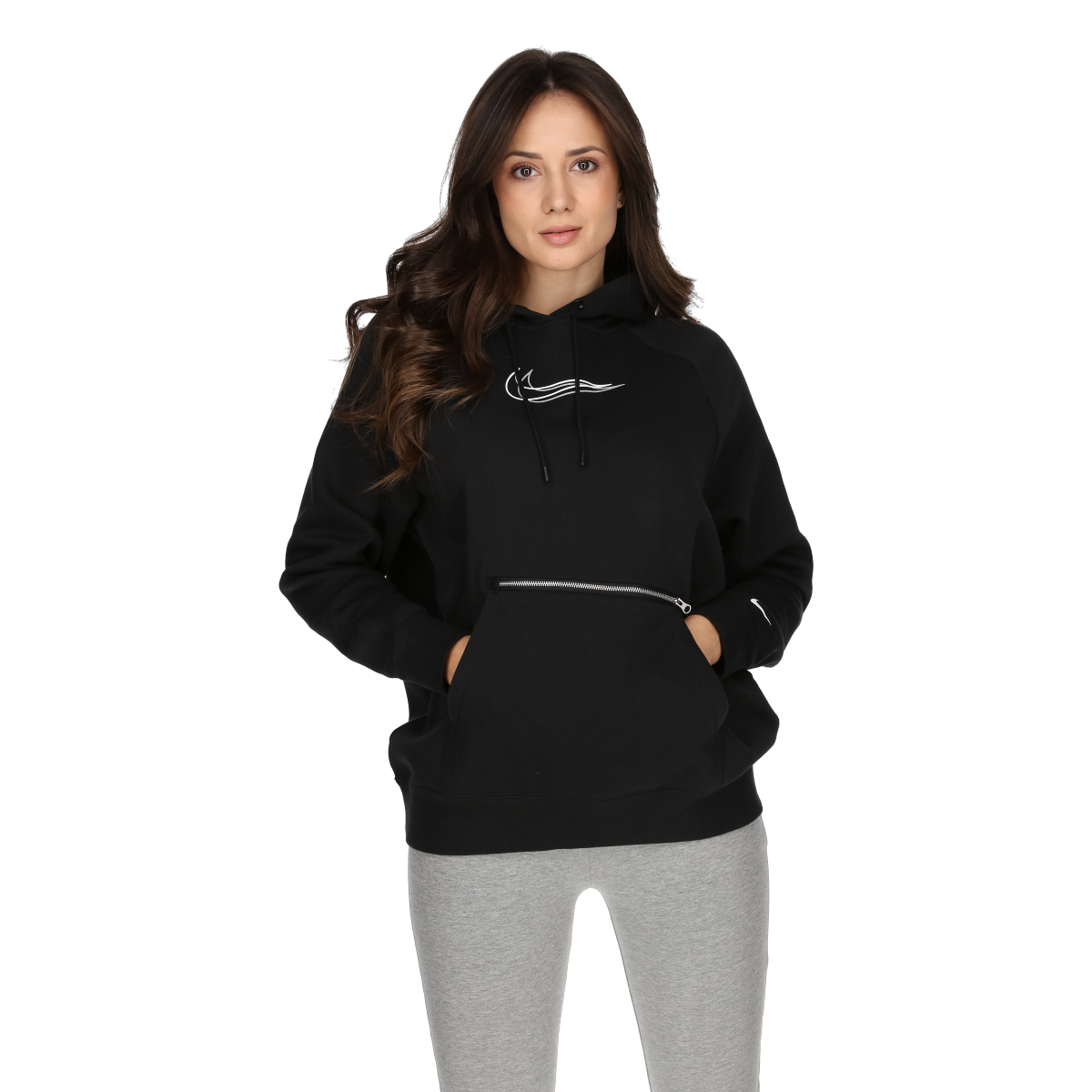 W NSW PO HOODIE OS BB FLC PRNT FLC