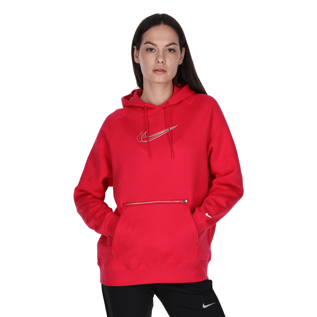 W NSW PO HOODIE OS BB FLC PRNT FLC