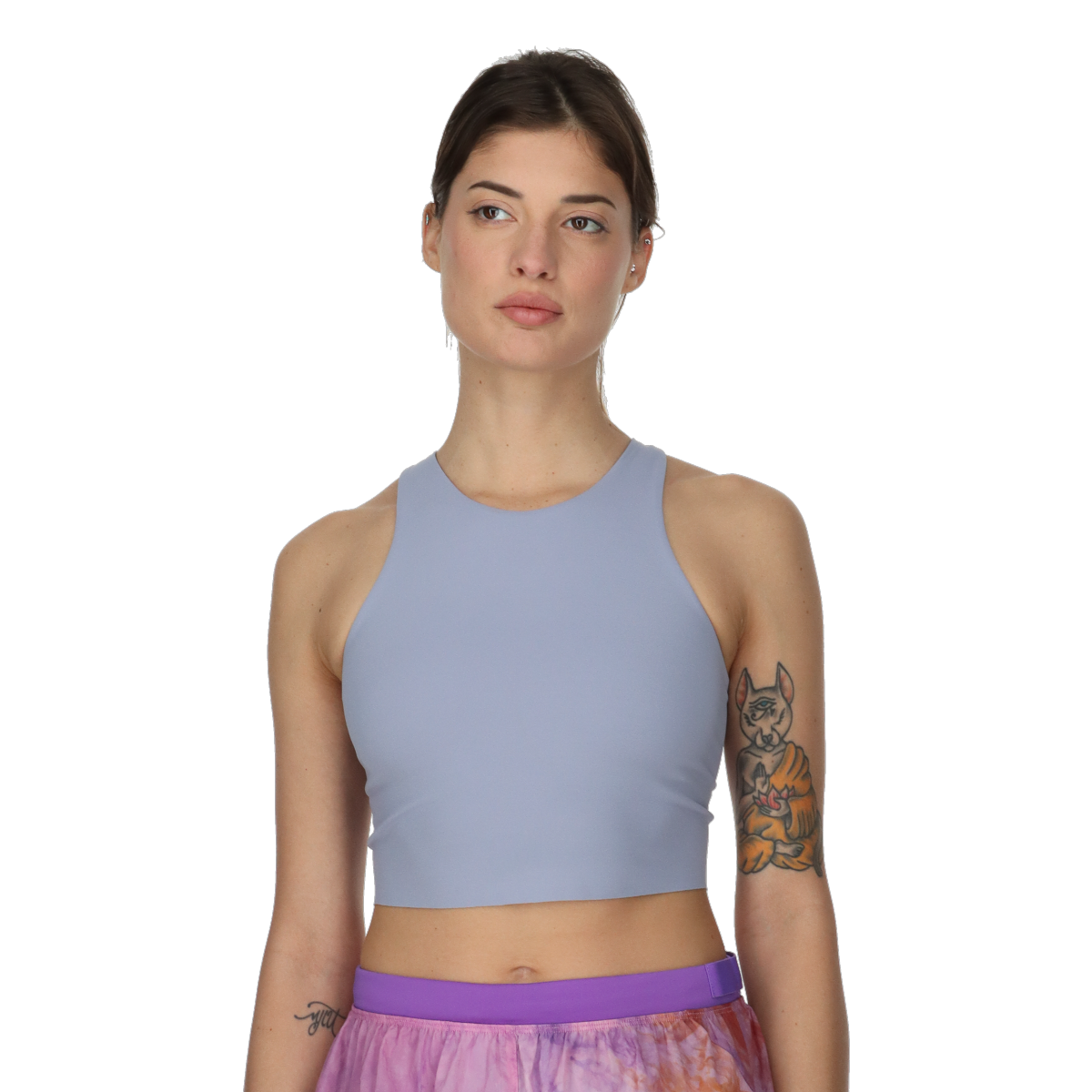 W NY DF LUXE CROP TANK CROP imagine noua