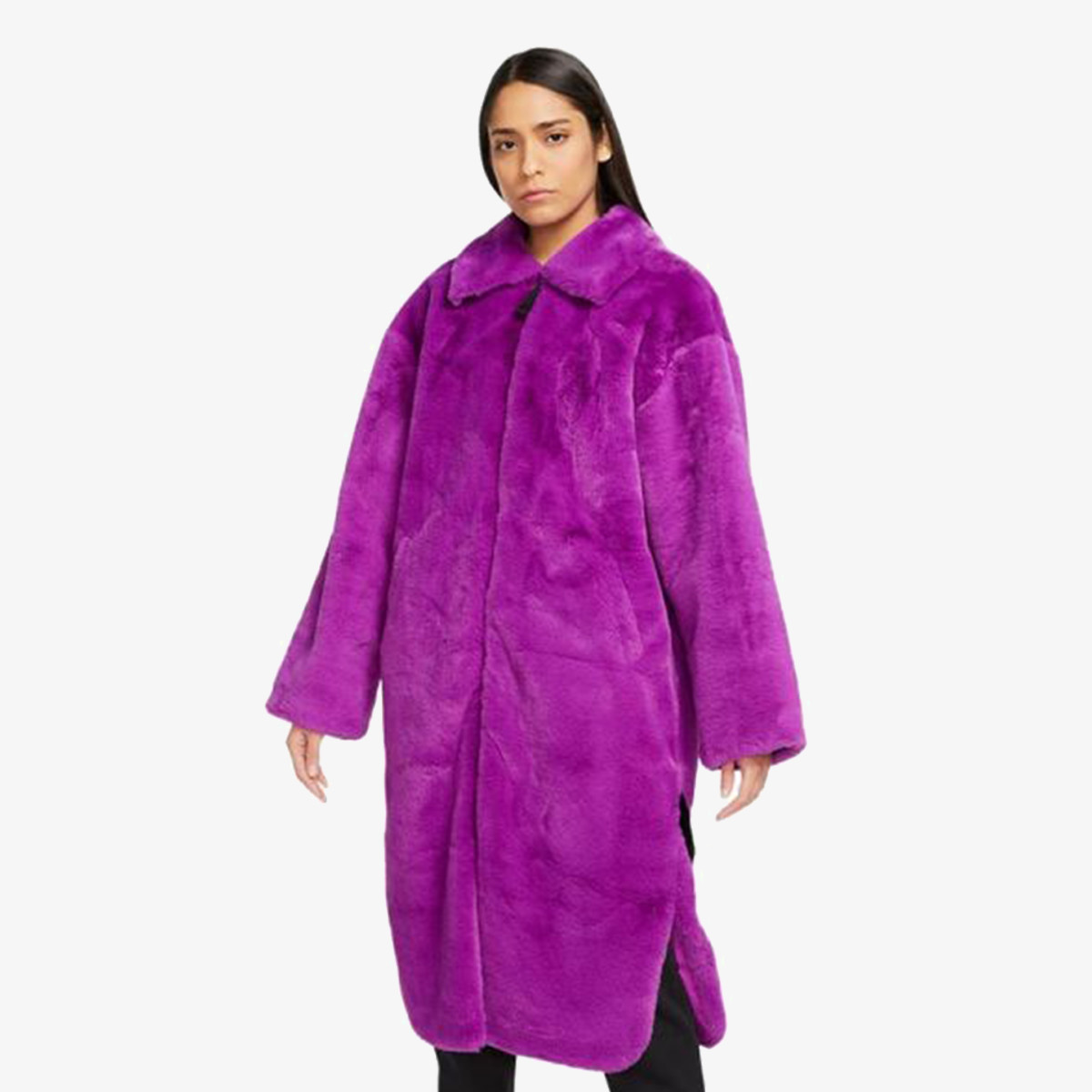 Nike Jacheta W NSW FX FUR GFX AOP LNG JKT | SportVision Romania