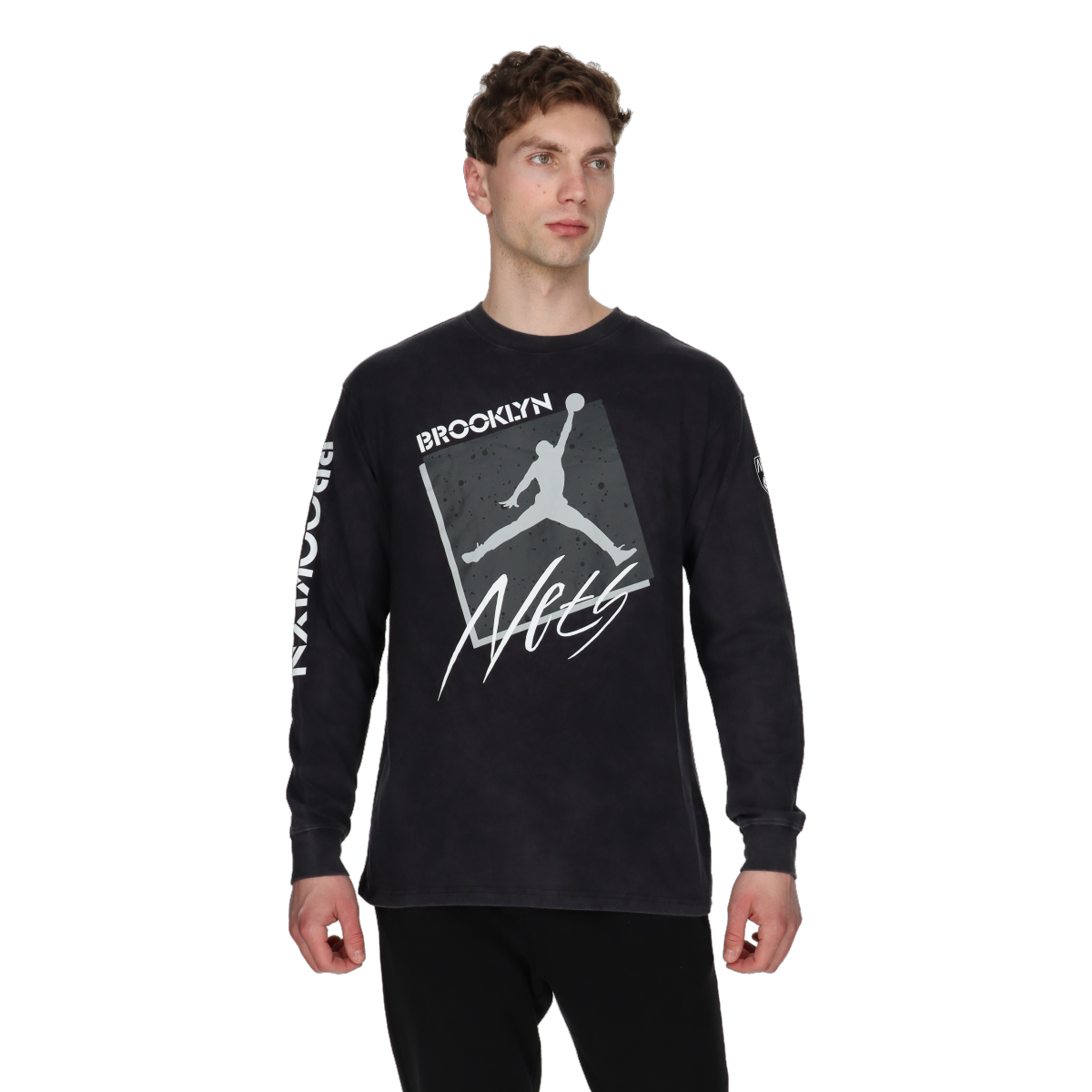 BKN M NK CTS STMT MAX90 LS TEE