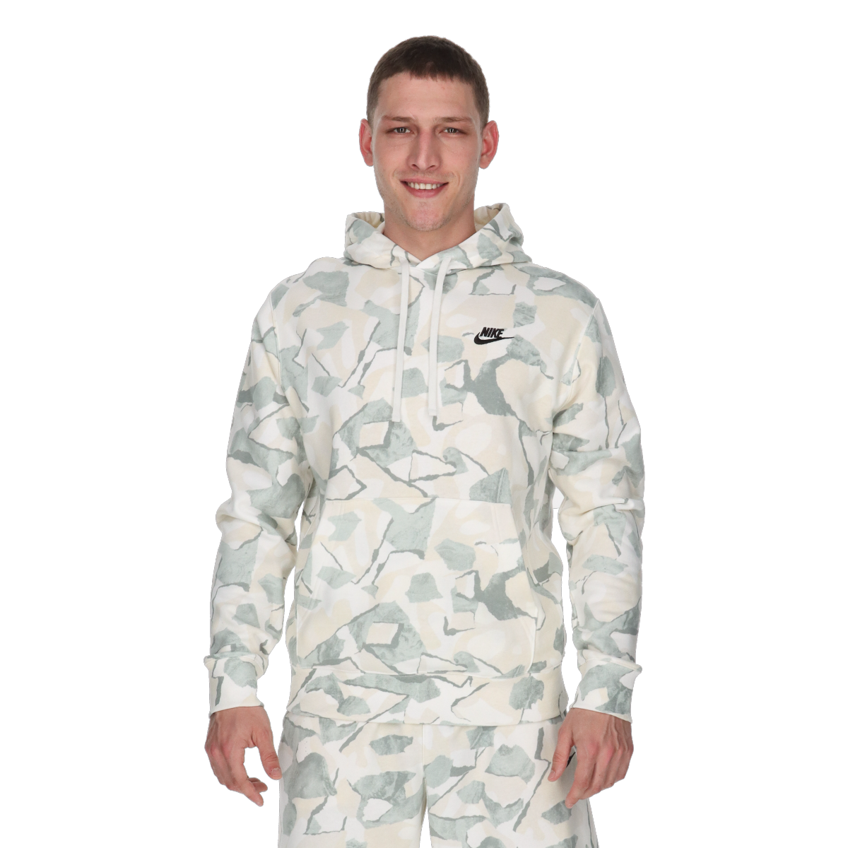 M NK CLUB+ FT PO HOODIE AOP AOP imagine 2022