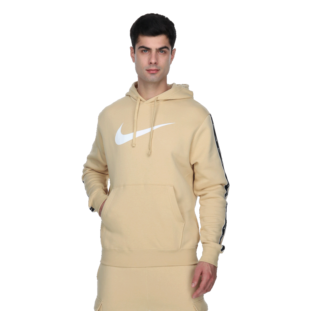 M NSW REPEAT SW FLC PO HOOD BB FLC