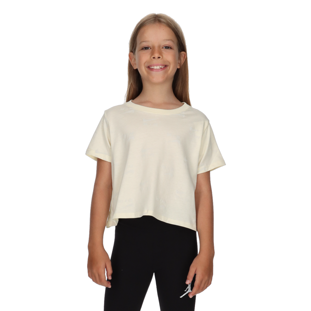G NSW TEE CROP AIR AOP AIR imagine noua