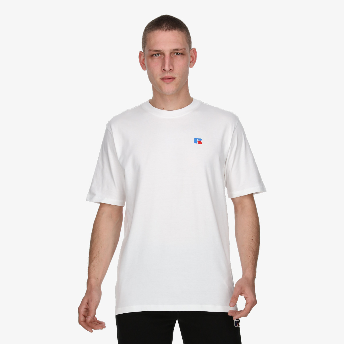 Russeluno ラッセルノ　RUS BOX HIGHNECK TEE Russell Athletic Tricou BASELINER-S/S CREWNECK TEE SHIRT