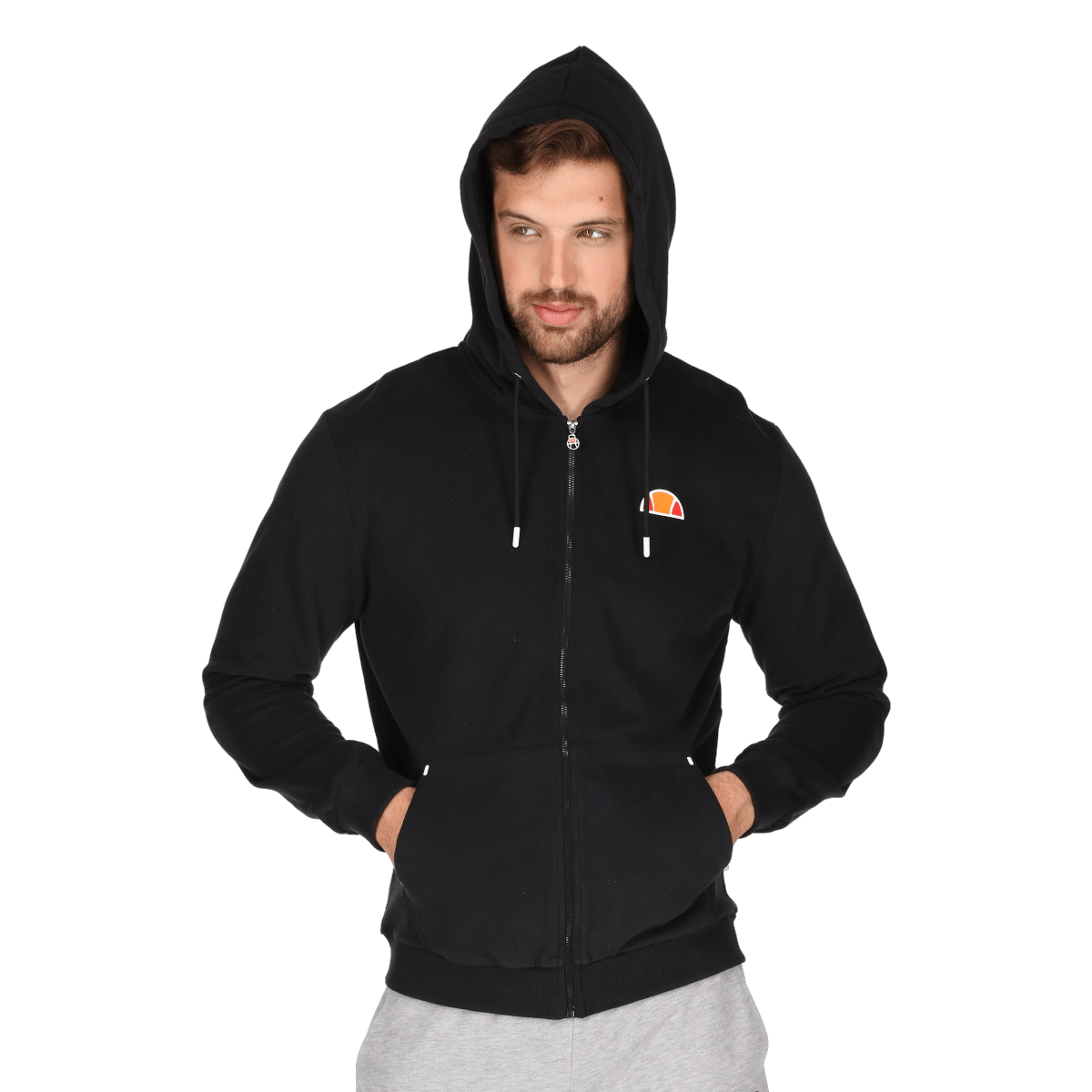 MENS HERITAGE FULL ZIP HOODY ELLESSE imagine noua