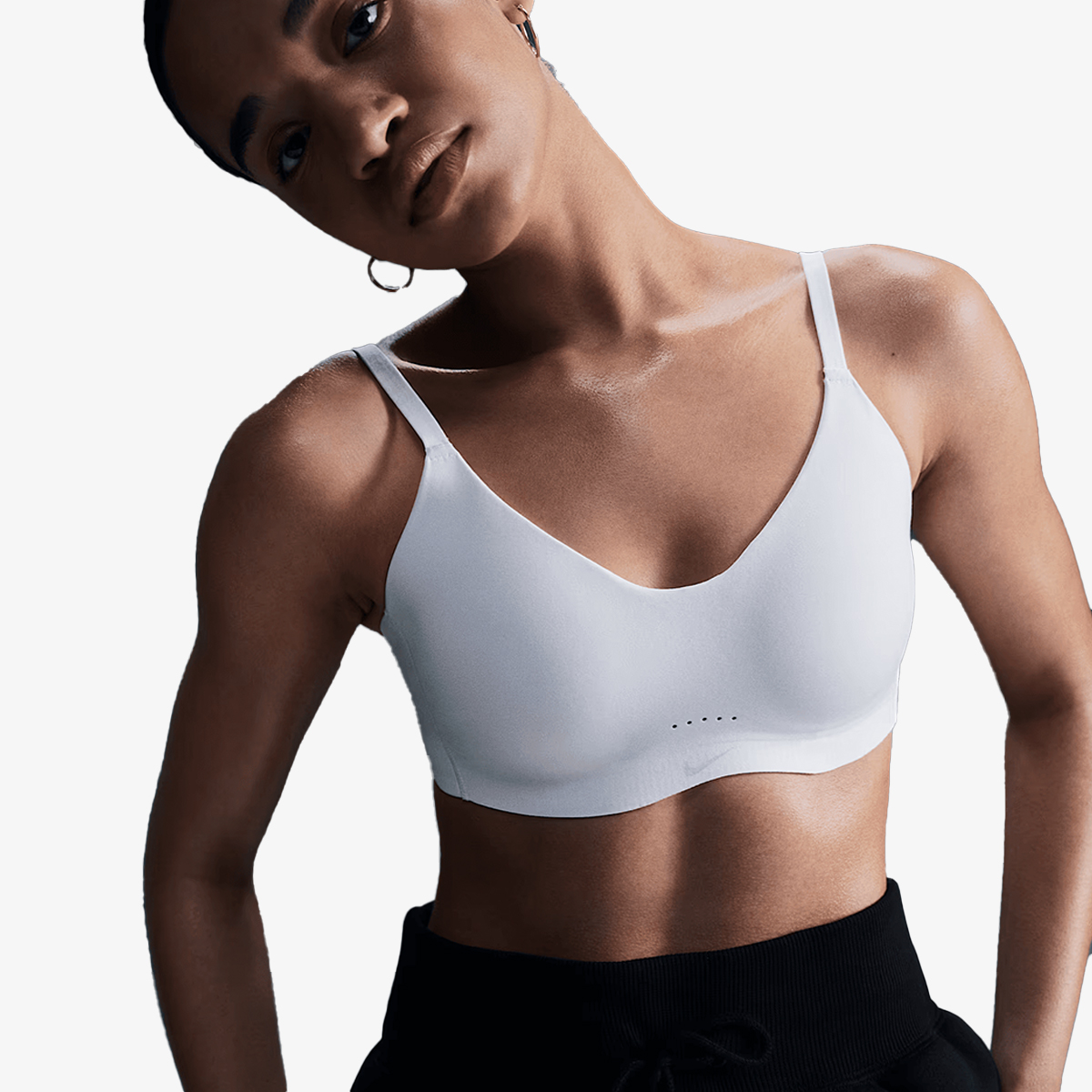 Nike Bustiera W NK ALATE MINIMALIST LS BRA | SportVision Romania