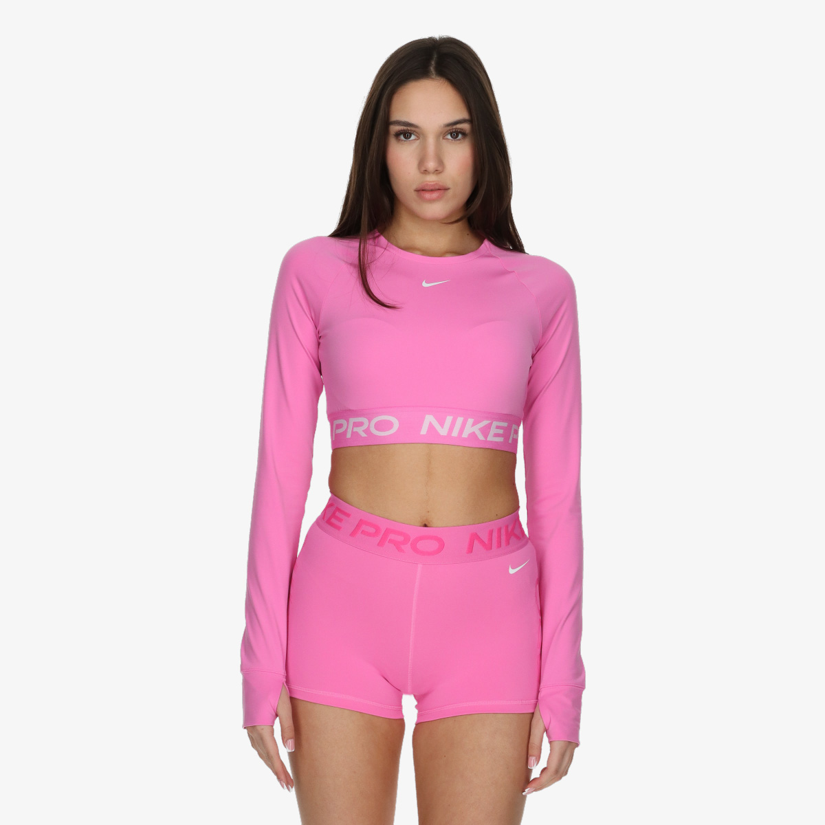Nike Tricou maneca lunga PRO 365 DRI-FIT CROPPED | SportVision Romania