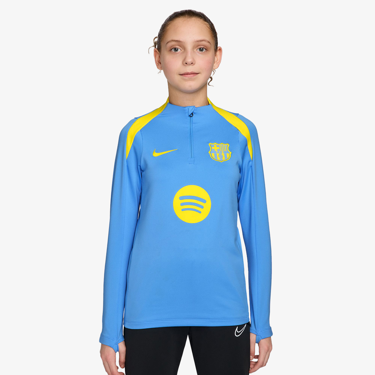 Nike Tricou maneca lunga F.C. Barcelona Strike | SportVision Romania