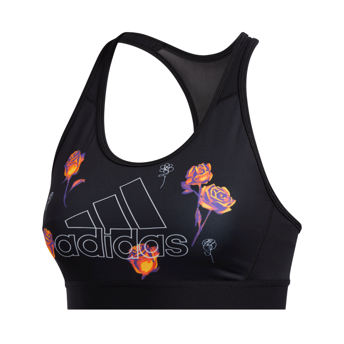 Floral Bra W adidas imagine noua