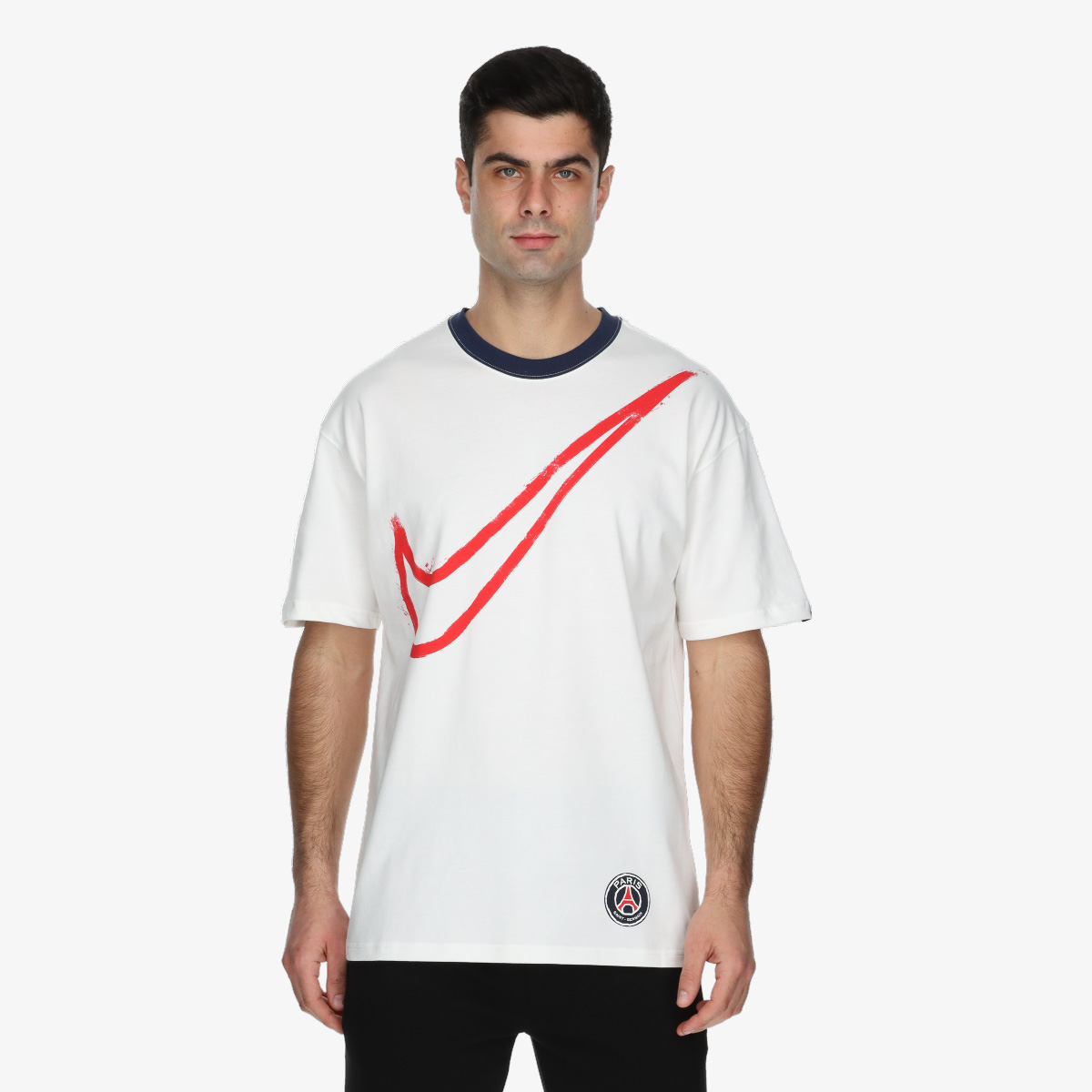 Nike Tricou PSG M NK OVSZ SWOOSH TEE | SportVision Romania