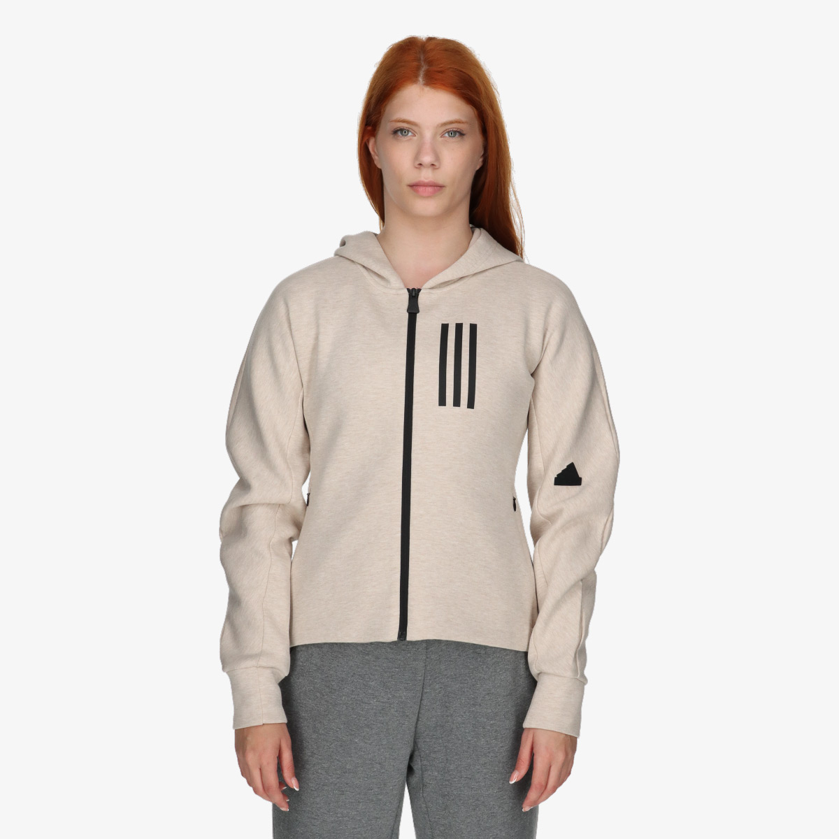 adidas Hanorac MISSION VICTORY SLIM FIT FULL-ZIP HOODIE