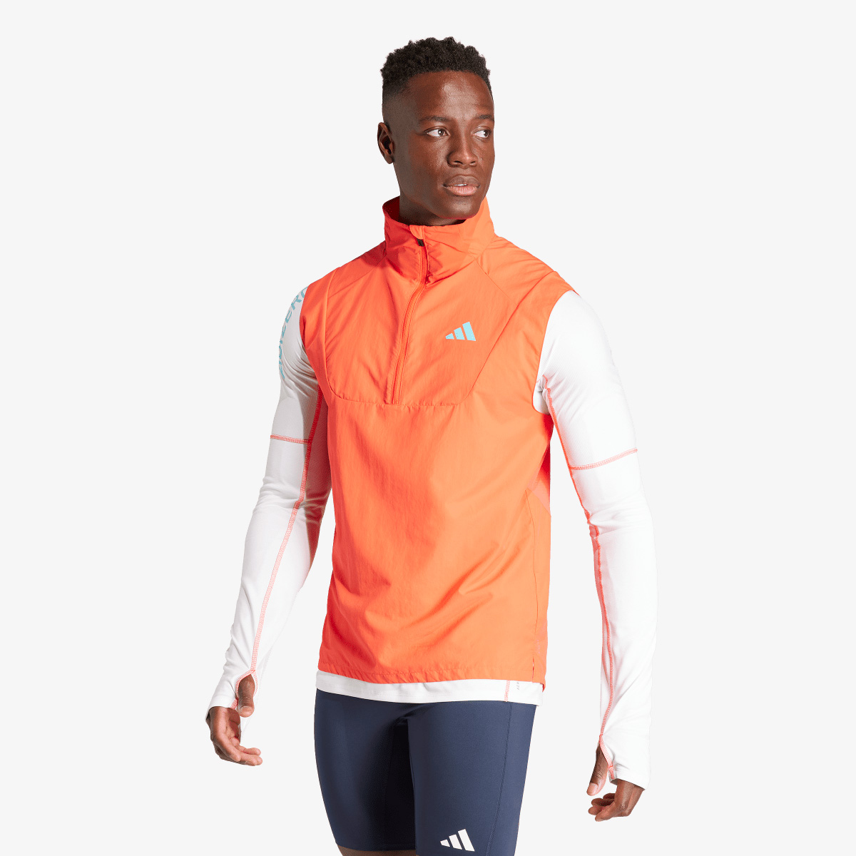 adidas Vesta ADIZERO HALF-ZIP RUNNING VEST | SportVision Romania