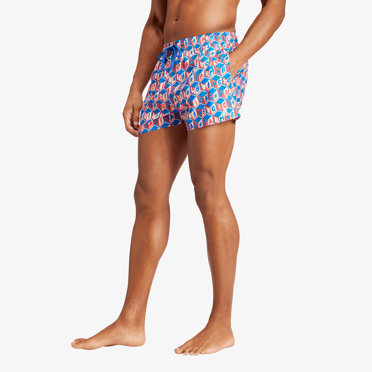 adidas Pantaloni scurti FARM RIO 3-STRIPES CLX SWIM | SportVision