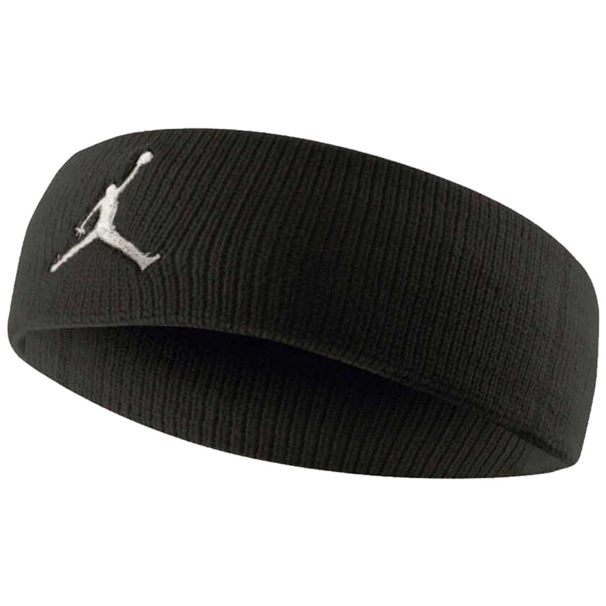 JORDAN JUMPMAN HEADBAND BLACK/WHITE Banderola imagine noua