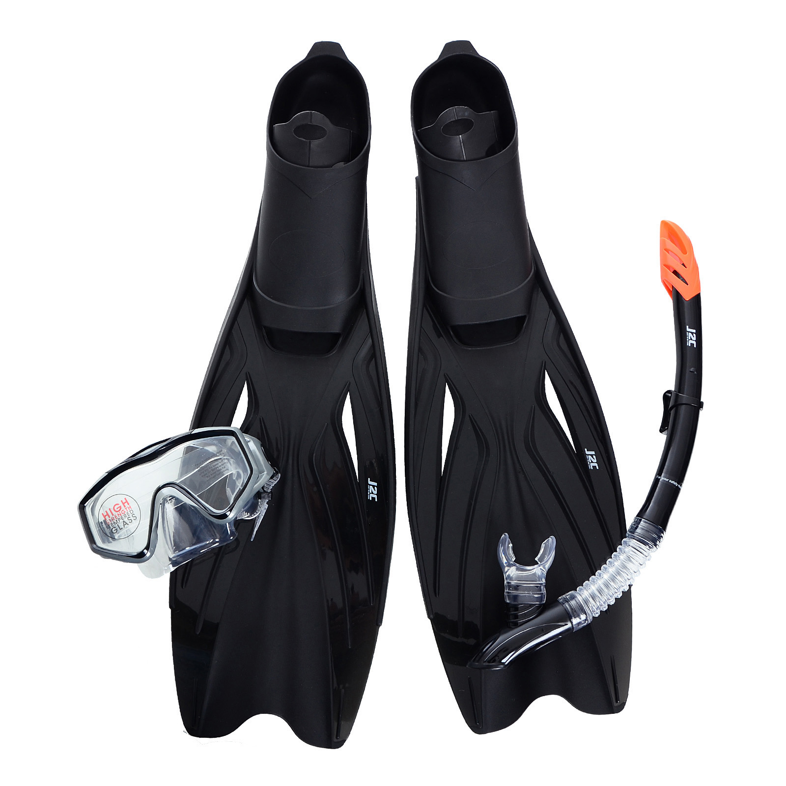 SET MASK SNORKEL AND FINS And