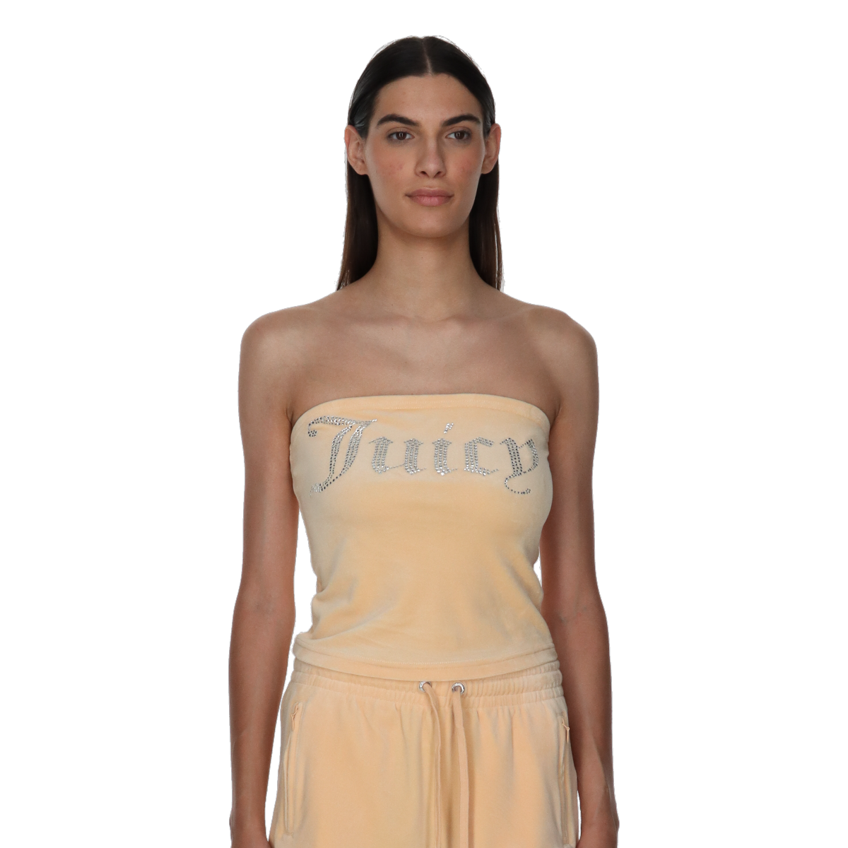 VELOUR BANDEAU BOOB TUBE Juicy Couture