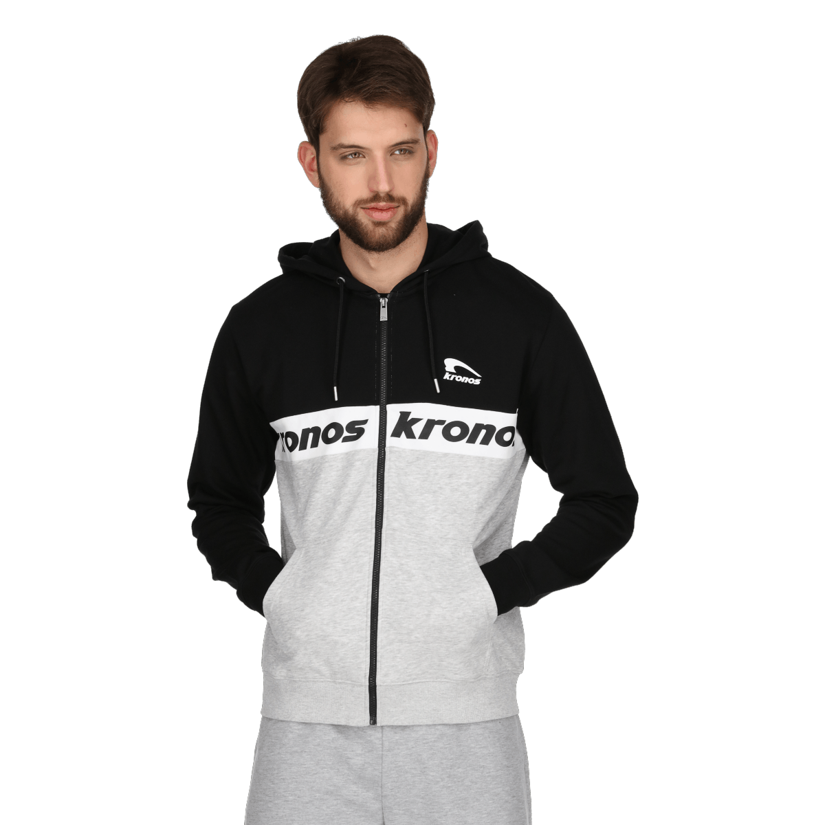 Kronos mens full zip hoody