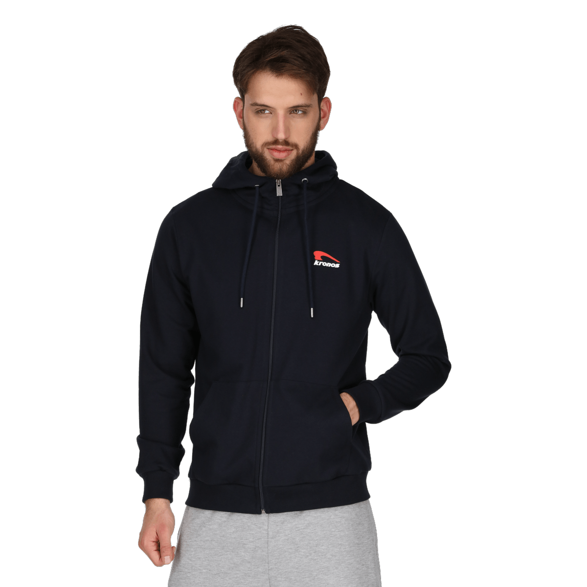 KRONOS MENS FULL ZIP HOODY Full imagine noua