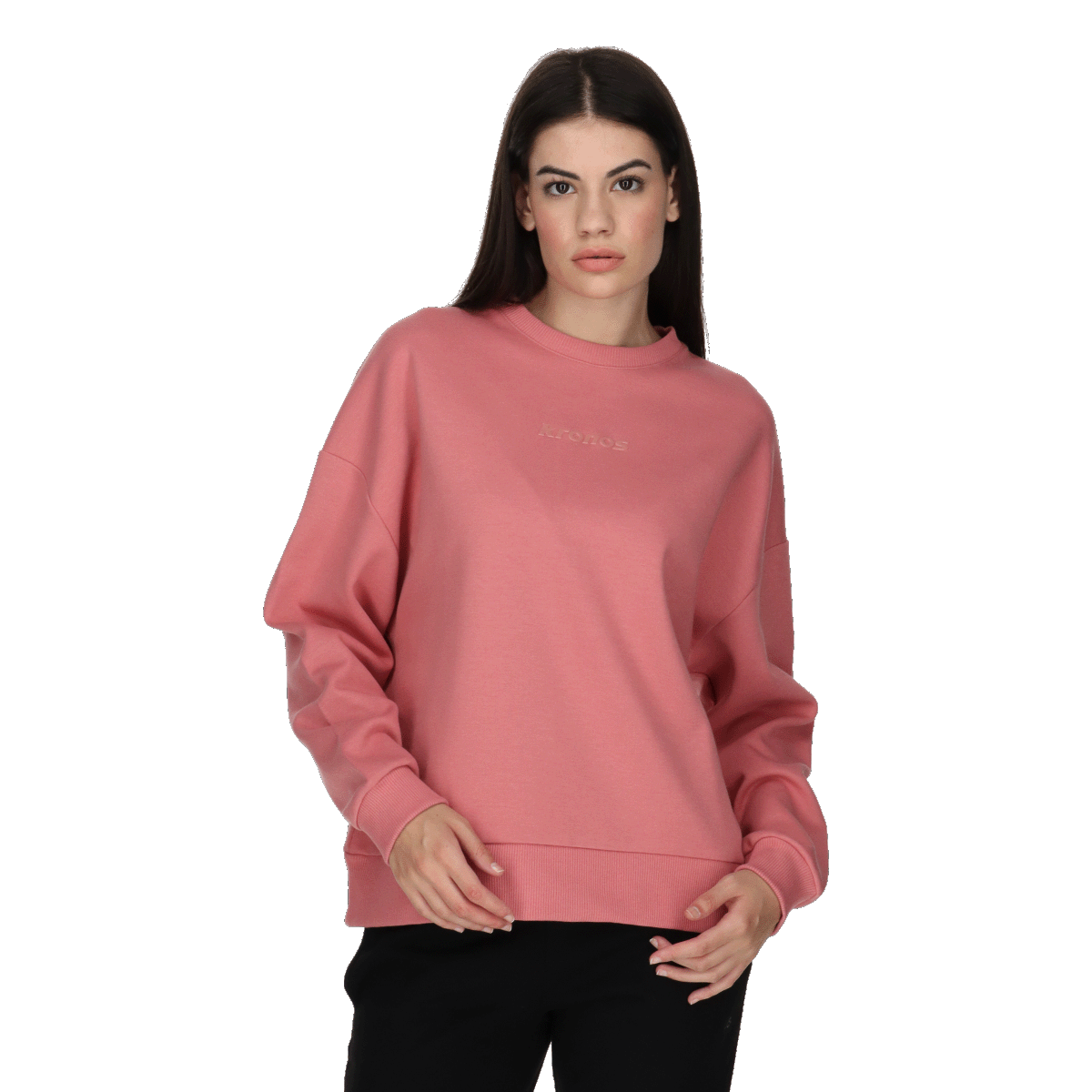 KRONOS LADIES CREWNECK CREWNECK imagine noua