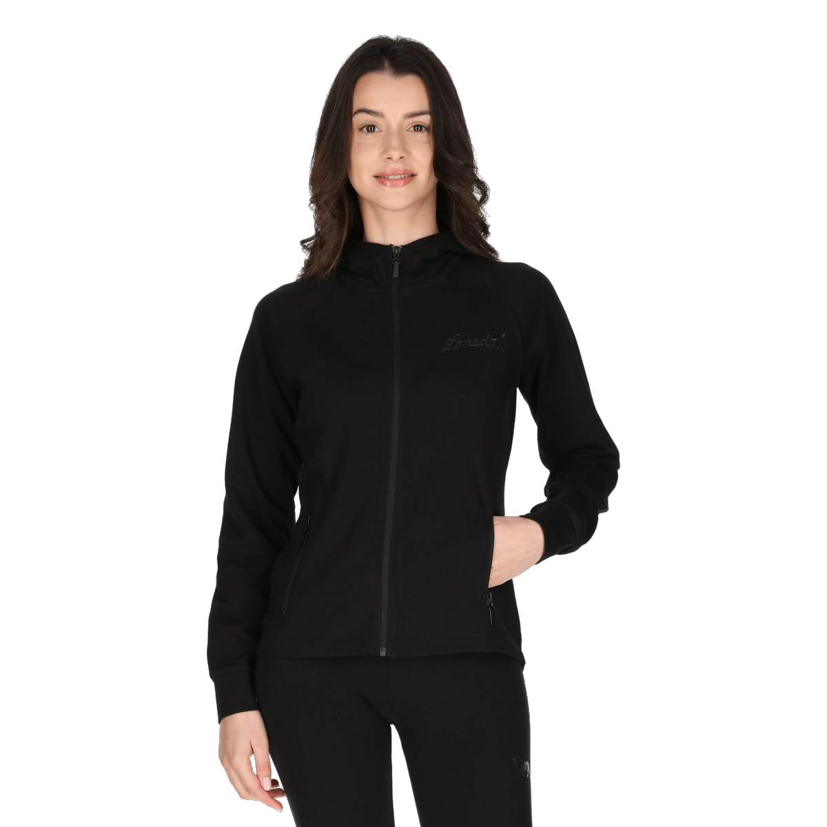 Written full zip hoody