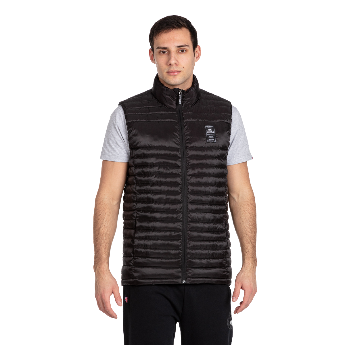 Black Col Vest BLACK imagine noua