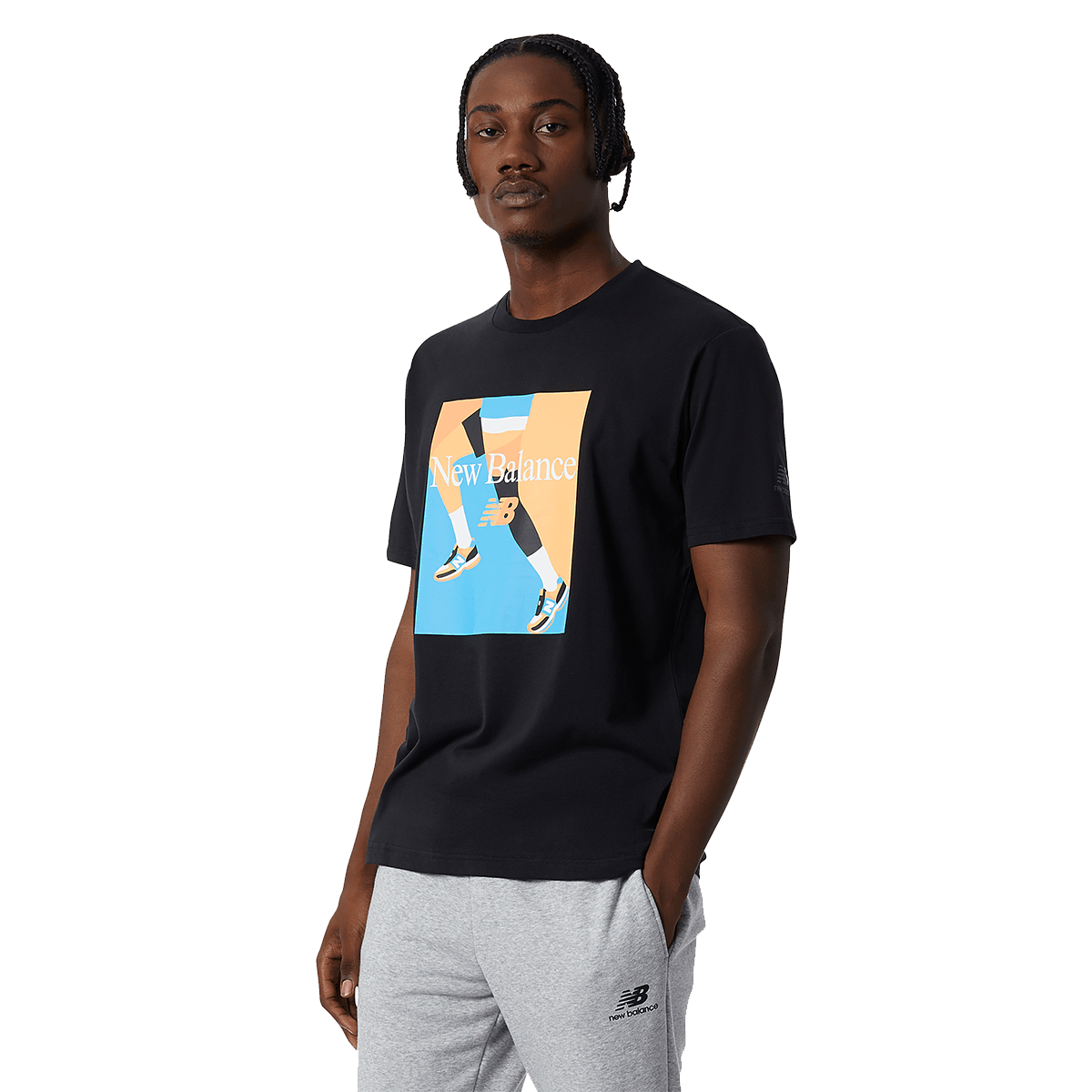 NB Essentials Celebrate Run Tee 2023 ❤️ Pret Super sportvision.ro imagine noua 2022