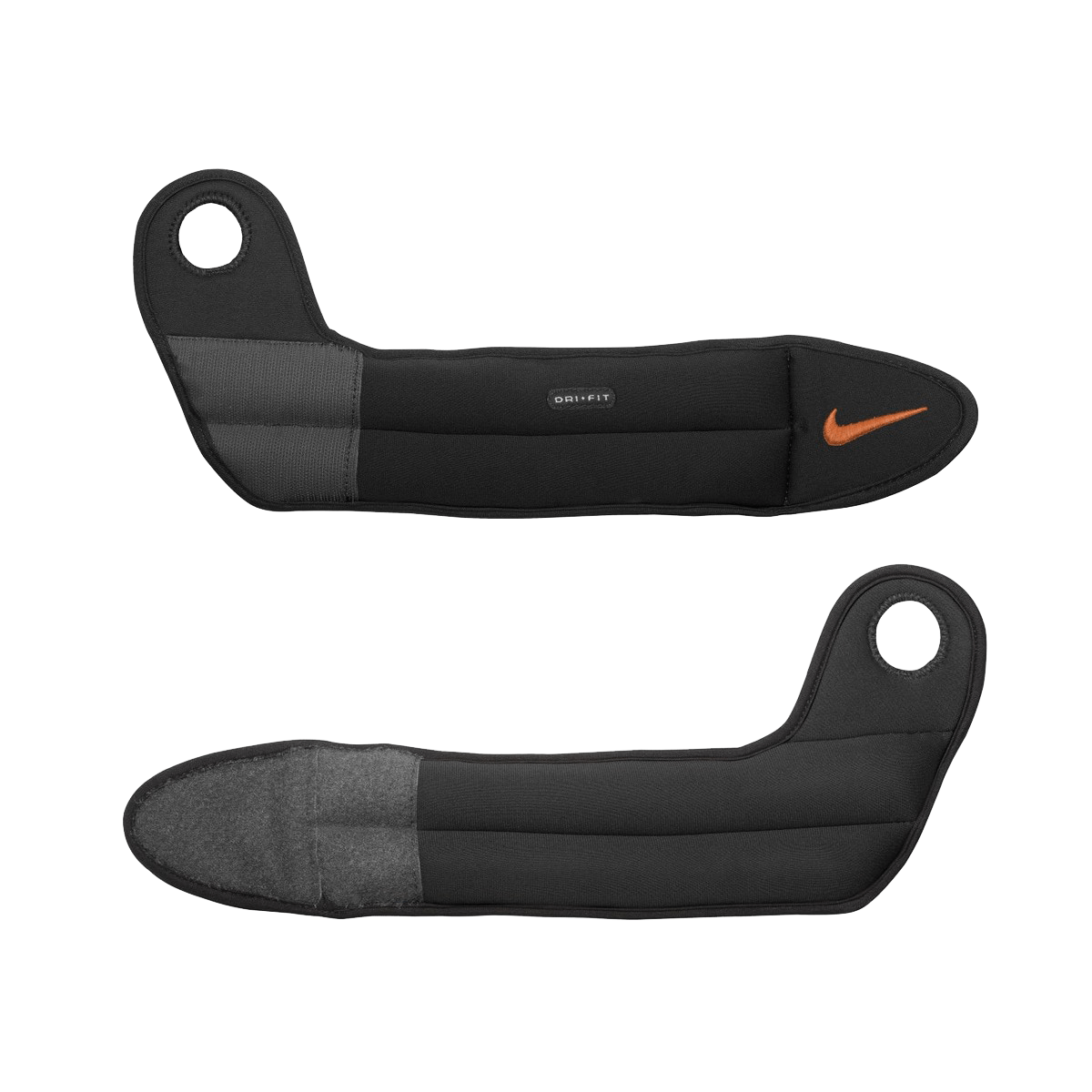 Wrist weights 2.5 lb/1.1 kg each black/b